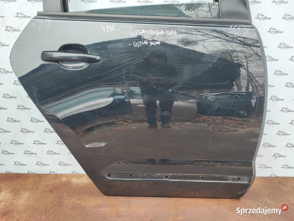 PEUGEOT 3008 11r drzwi prawe tył 50 mikronów Drzwi