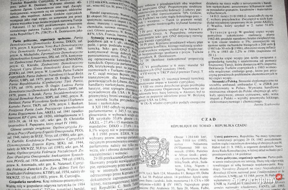 Encyklopedia Świat w przekroju 1988 Rok wydania 1989 lubelskie
