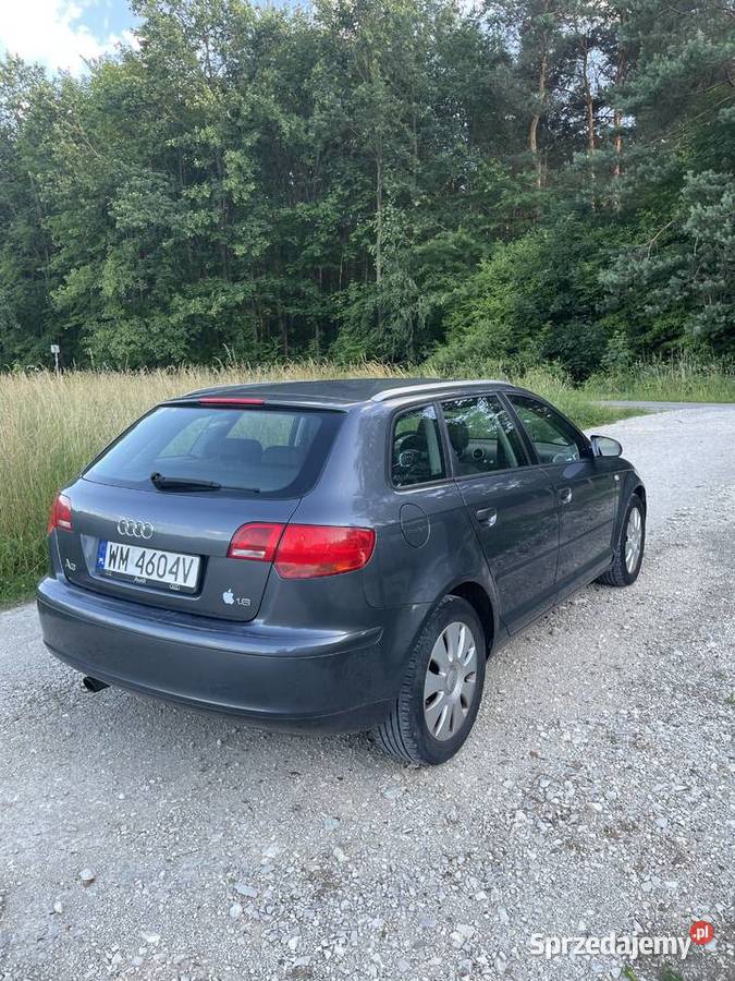 Audi a3 8p sport back 16 benzyna klimatronik 220 Busko-Zdrój