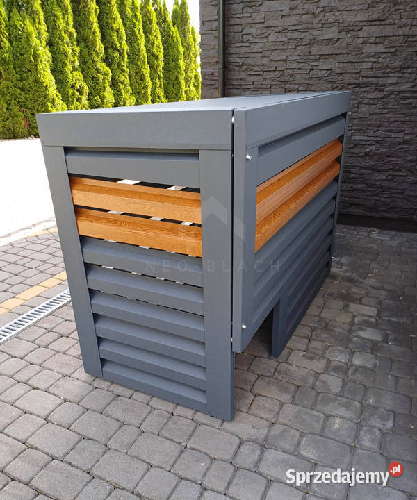 Osłona klimatyzatora pompy ciepła 130x50x110