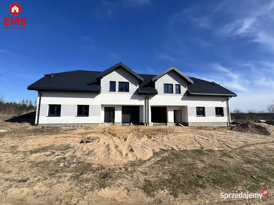 Dom bliźniak 170 metrów Nowe Aleksandrowo utwardzona