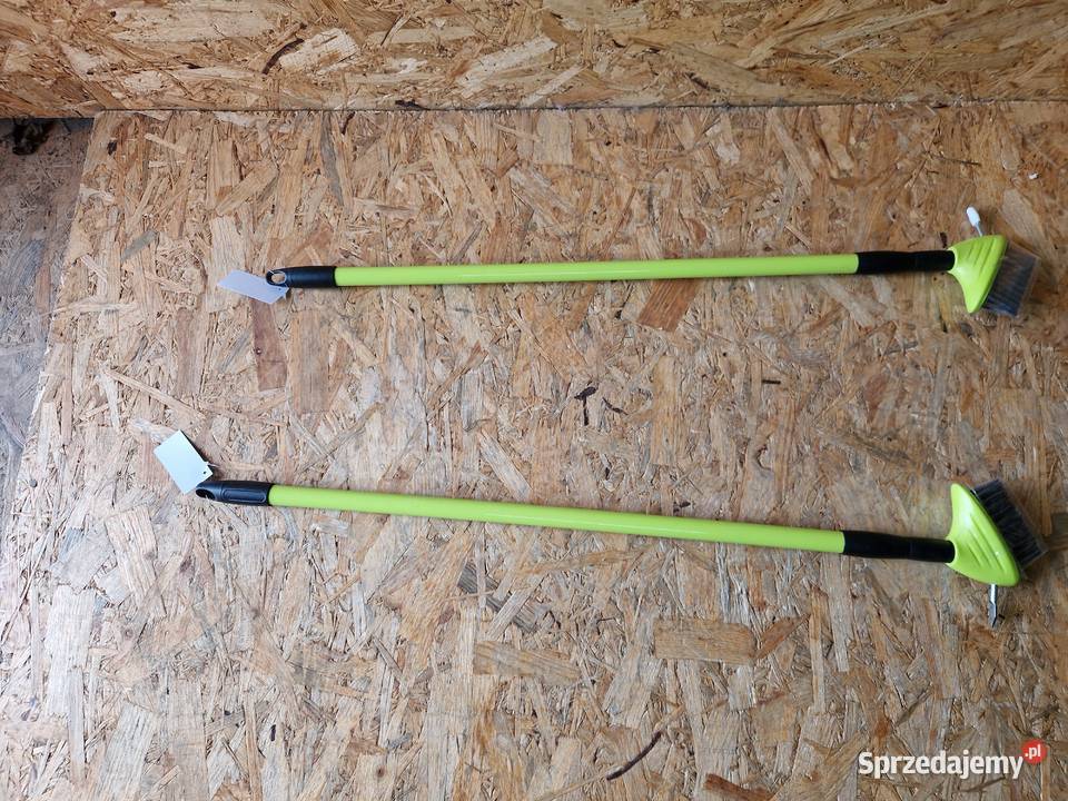 Szczotka druciana ze skrobakiem do kostki Głogowa