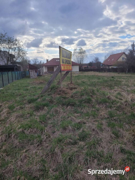 Działka koło Zalesia Górnego budowlana mazowieckie Łbiska