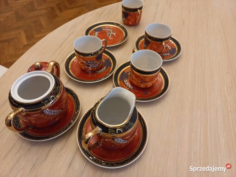 Porcelanowa zastawa Japońska z lat 70 tych mazowieckie Piastów sprzedam