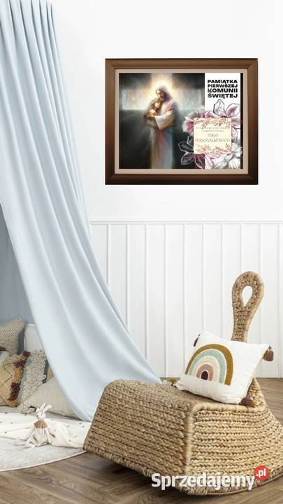 Pamiątka I Komunii Świętej Personalizowany Obraz Rzeszów