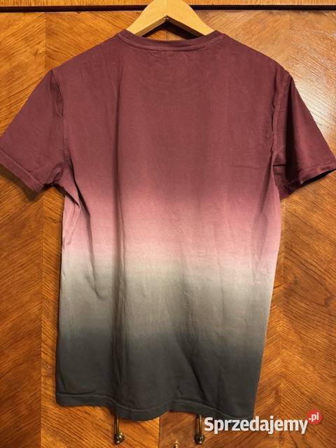 Tshirt męski M różowozielony cieniowany bawełna Rozmiar M Częstochowa