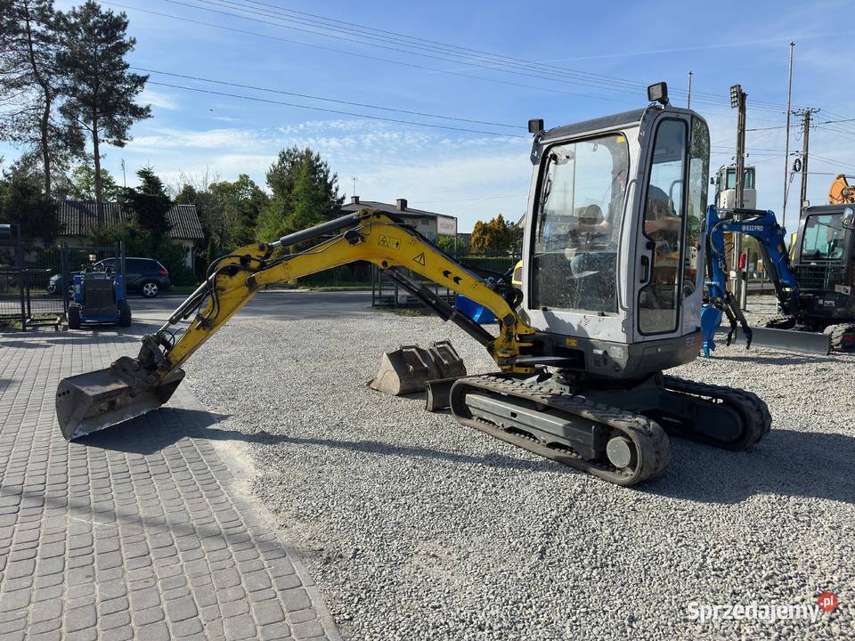 Wacker Neuson EZ28 Mini koparka 3 łyżki 2014 VDS