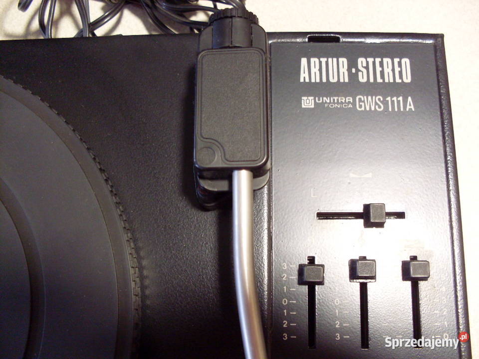 Gramofon stereo z wzmacniaczem Artur Stereo WG Poznań
