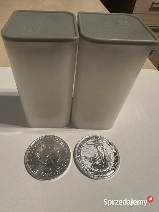 Srebrne monety bulionowe