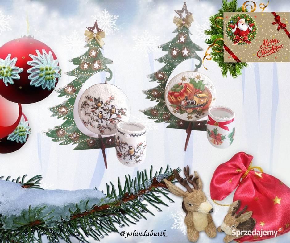Ozdoba Bożonarodzeniowa zestaw warmińsko-mazurskie Olsztyn