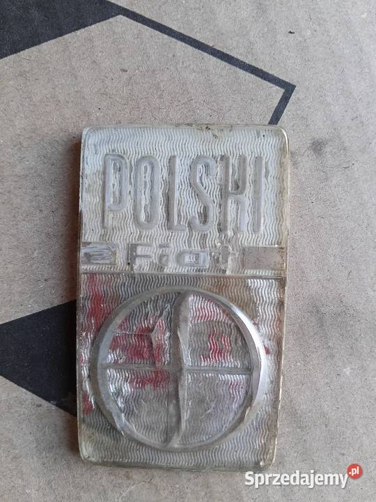 Znaczek Polski Fiat trumienka do renowacji 125p Pozostałe podkarpackie Frysztak sprzedam