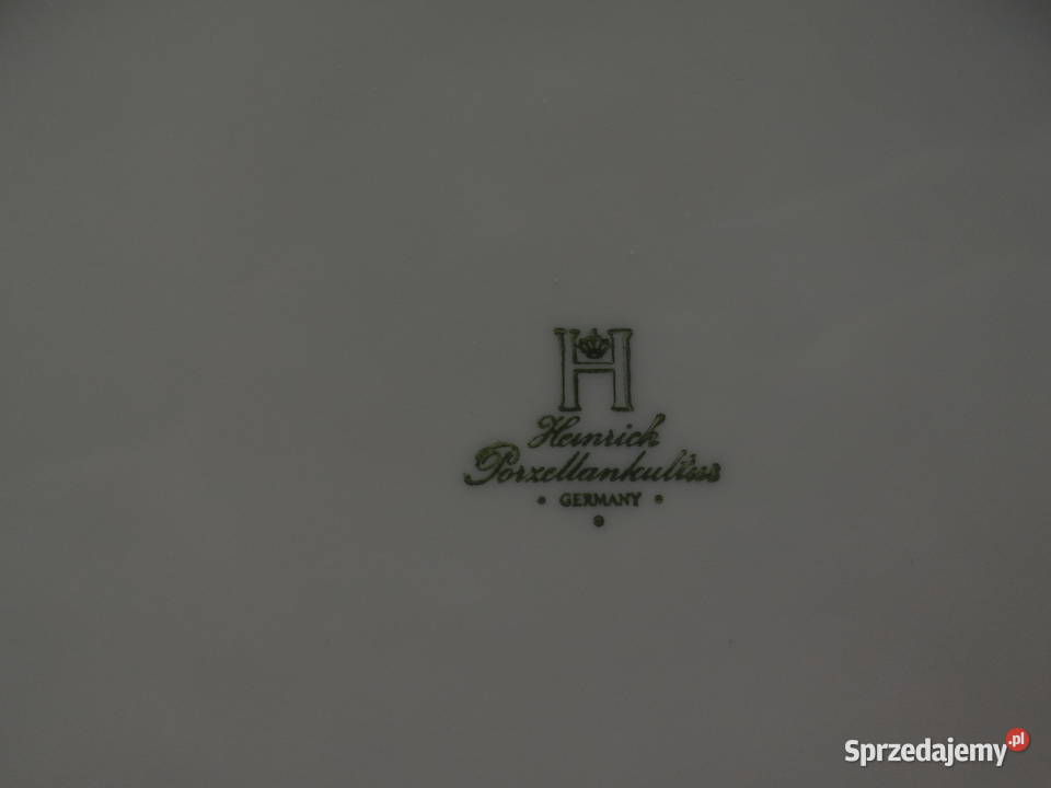 Heinrich Germany AsbachUralt Ashtray Duża wielkopolskie Raszków