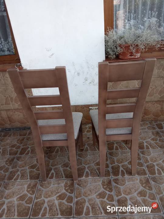 Sprzedam Krzesła Pokojowe Dwa Sztuki Okazja Golub-Dobrzyń