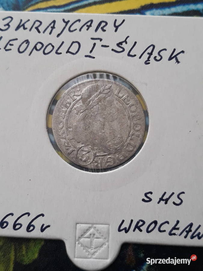 3 Krajcary Leopold I 1666 rŚląsk SHS Konin