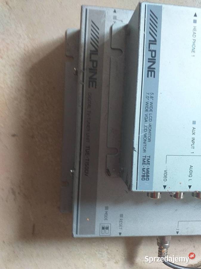 Alpine nawigacja tuner Dv Zielona Góra