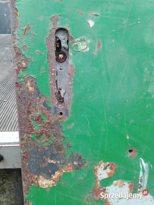 Drzwi metalowe na budowę warsztat tymczasowe sprzedam