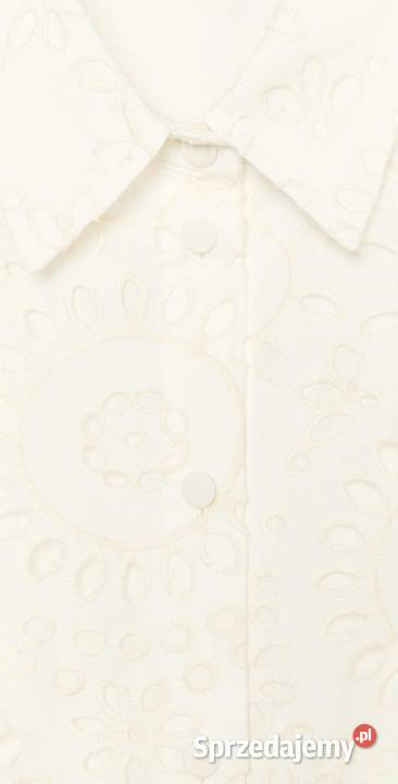 Sukienka midi ażurowa XL hafty Zara XXL Spódnice i sukienki Warszawa