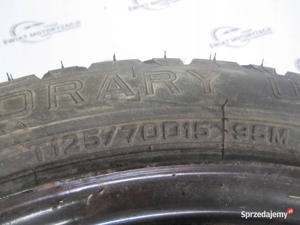 NISSAN koło dojazdowe 1257015 95M 4x100 ET40