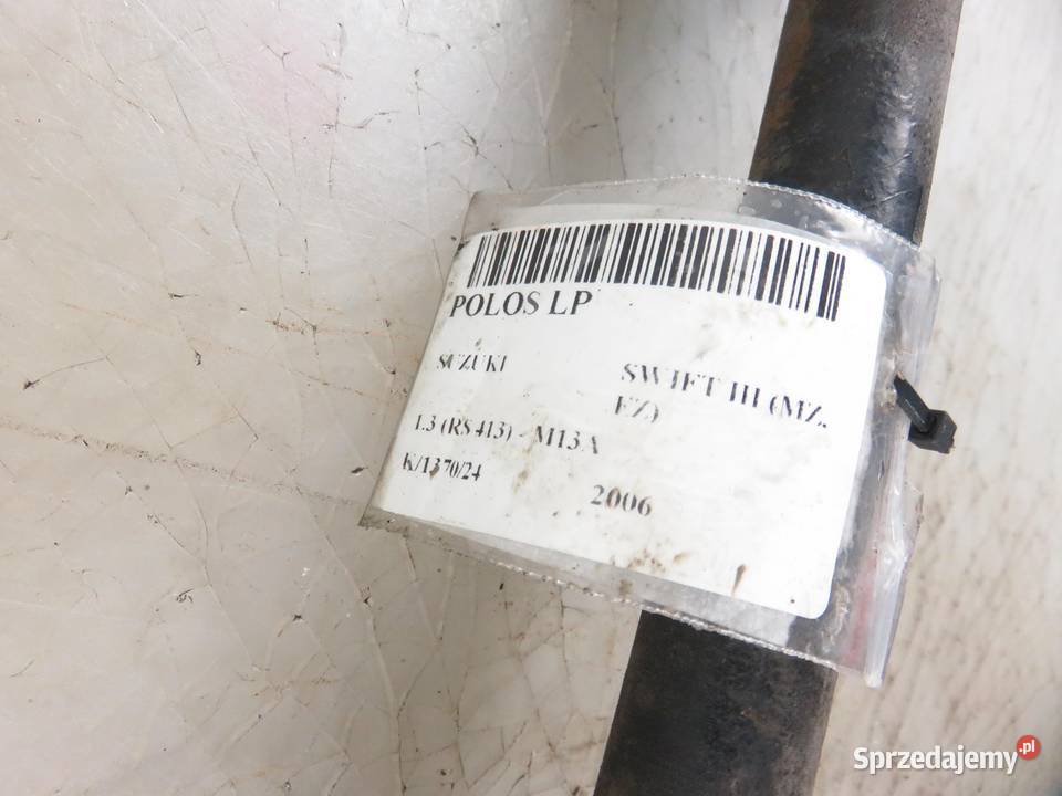 PÓŁOŚ LEWA SUZUKI SWIFT III 13