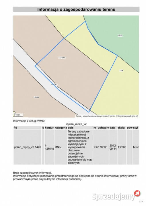 Działka budowlana 45a Dąbrówka Szczepanowska budowlana Sprzedaż małopolskie