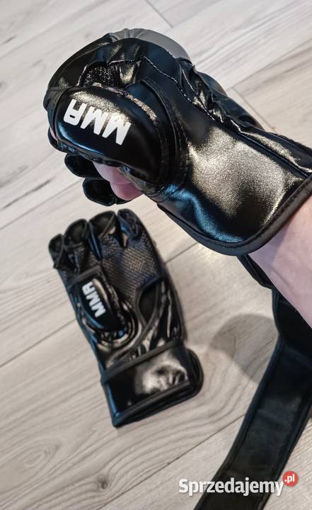 Rękawice MMA ochrona kciuka podwójny rzep Rzeszów sprzedam