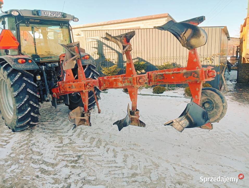 Pług 3 skibowy obrotowy resor Kutno
