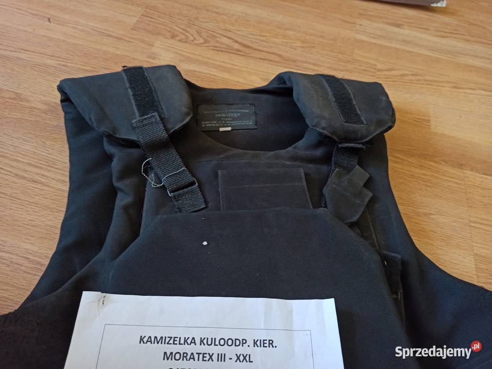 Kamizelka kuloodporna MORATEX III wojskowa łódzkie Skierniewice sprzedam