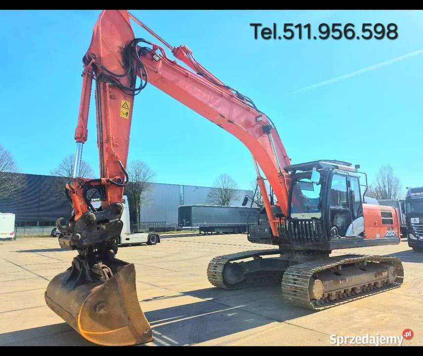 KOPARKA Gasienicowa Hitachi ZX 250 Rok produkcji 2012 Warszawa