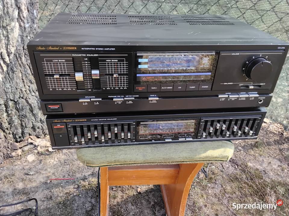 Fisher ca 276 Fisher eq 875 Wzmacniacze i pokrewne Grabów nad Pilicą