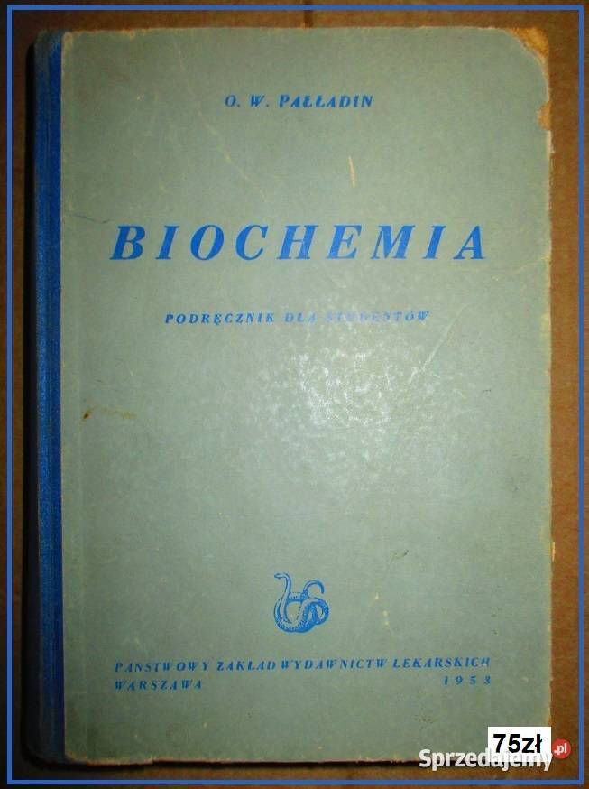 Biochemia-podręcznik dla studentów / Pałładin / fizjologia