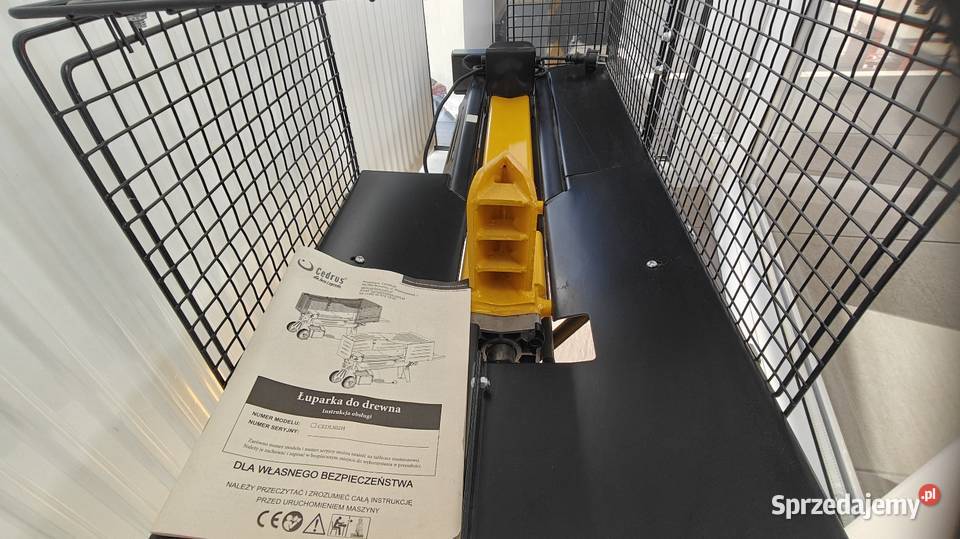 Łuparka do drewna CEDRUS LS20H elektryczna 220v Rozdrabniacze Rząśno