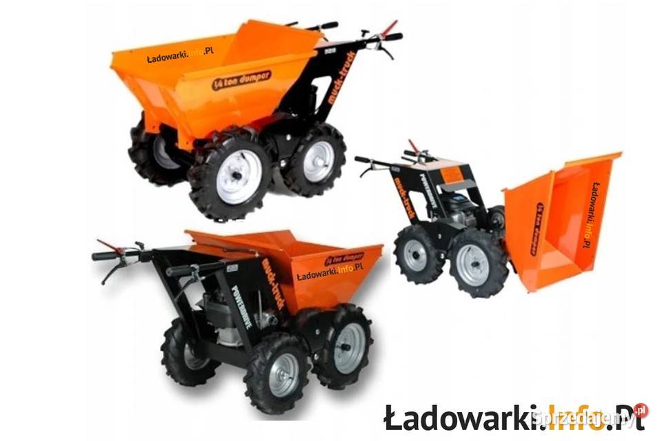 MuckTruck Mini wozidło taczka samojezdna 250 nie Wozidła sprzedam