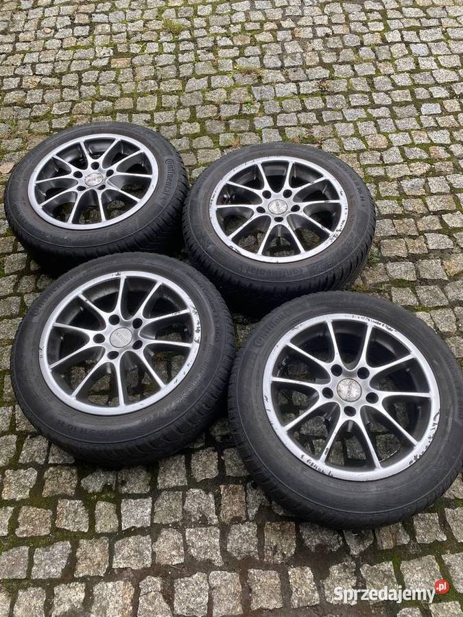 Felgi Dezent z oponami zimowymi 20555 r16 5x1143 Samochodowe Piekary Śląskie