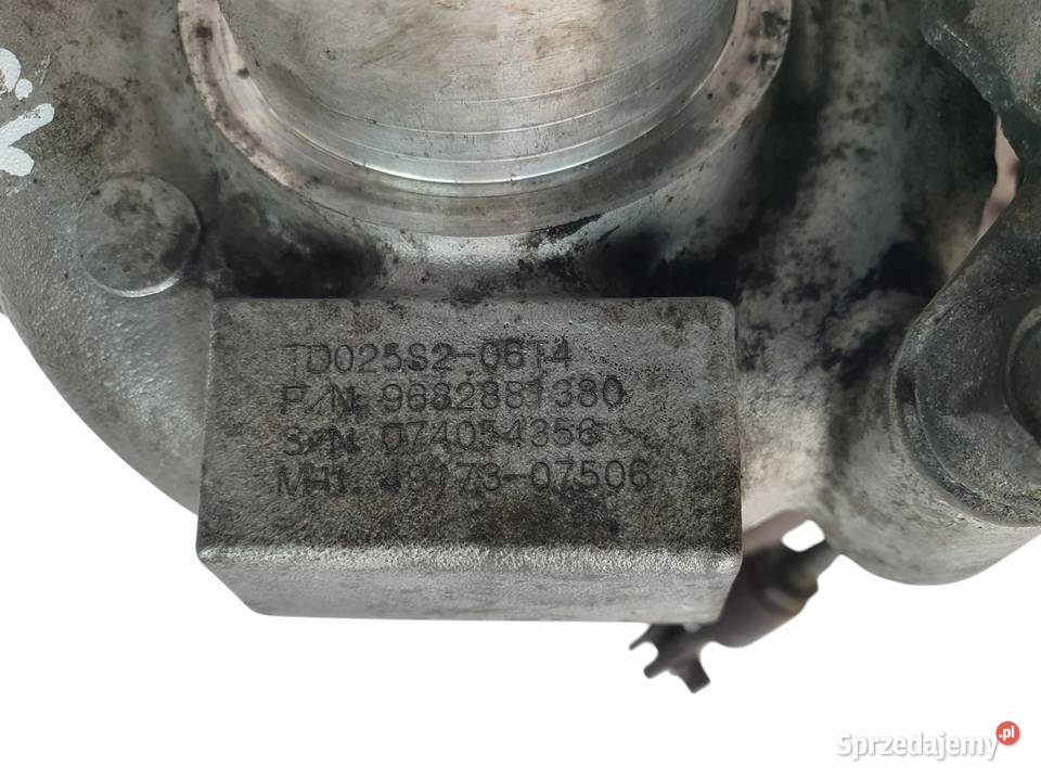 TURBOSPRĘŻARKA Ford Focus C 16 TDCI 9682881380 Chełm