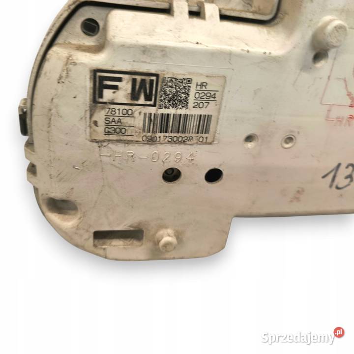 LICZNIK ZEGARY 78100SAAG300 Honda Jazz II 12 13 Chełm