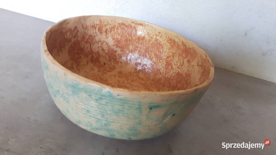 Miska ceramiczna ręcznie wykonana Antyki, Sztuka, Kolekcje Otwock