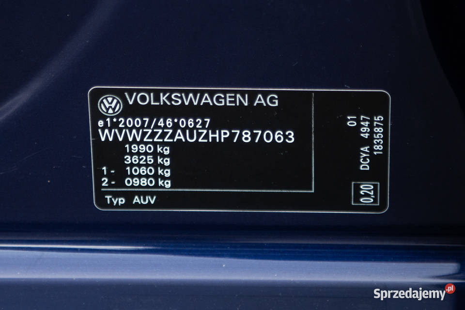 VW Golf VII kombi DSG