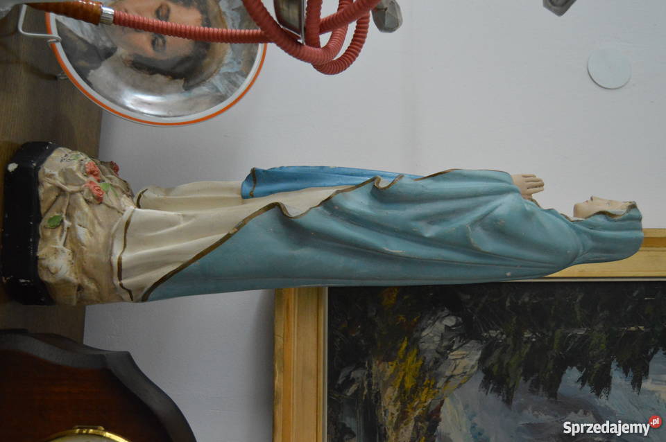 oryginalna staropolska figura Matki Boskiej sprzedam