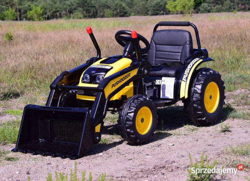 Autko MEGA TRAKTOR Z ŁYŻKĄ KOPARKA na akumulator śląskie Myszków sprzedam