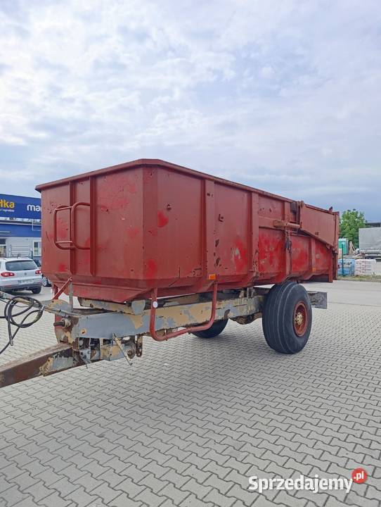 Przyczepa jednoosiowa Record 10ton La Campagne nieuszkodzony Hrubieszów