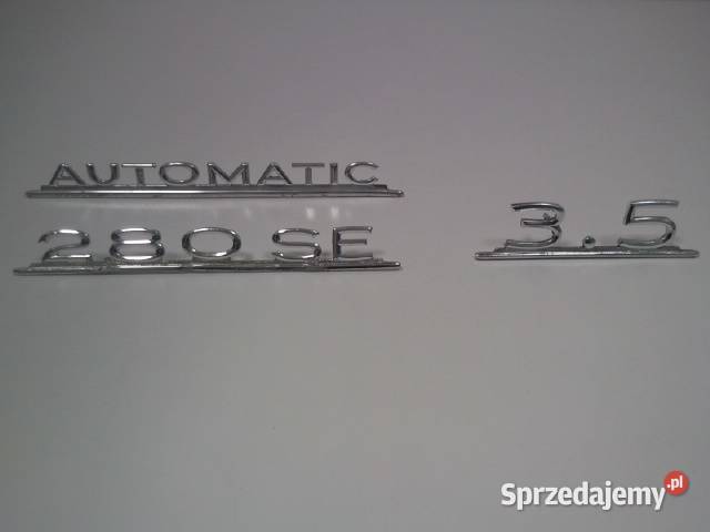 Mercedes Benz W 109 W 111 W 112 W113 znaczek lubelskie Lublin sprzedam