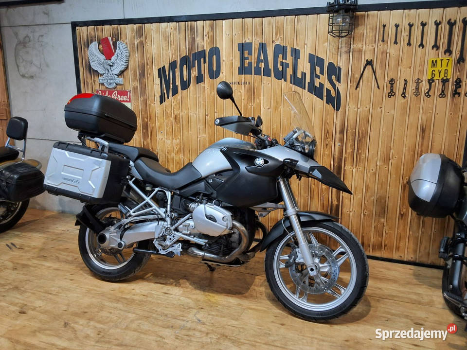 BMW R 1200 GS piękny motocykl BMW R 1200 GS wielkopolskie Stare Miasto