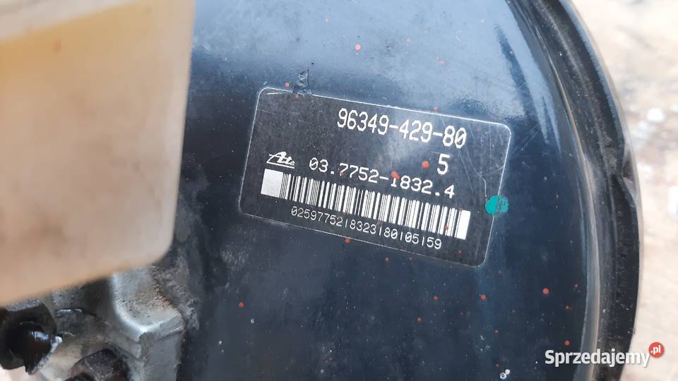 peugeot 206 serwo pompa hamulcowa oryginał osobowe