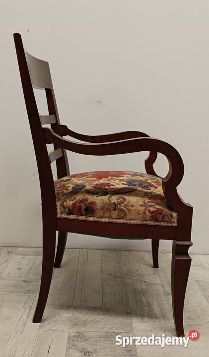 krzesło fotel design art deco do biurka gabinetu Radomsko sprzedam