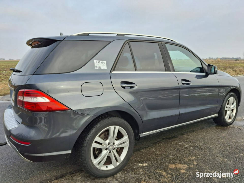 Mercedes ML 250 250cdi 4 matic 220 W166 2011 204KM wielkopolskie Pleszew
