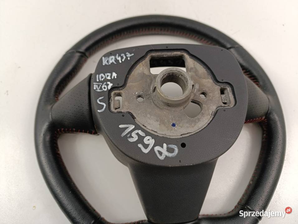 SEAT IBIZA 6J FR LIFT KIEROWNICA SKÓRA CZERWONA osobowe Zbierkowo