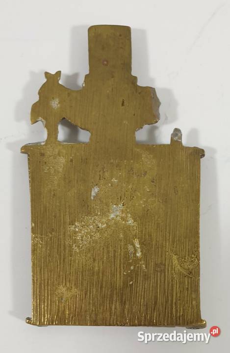 Ikona Matka Boża Włodzimierska Tryptyk XIXw 0421 Warszawa