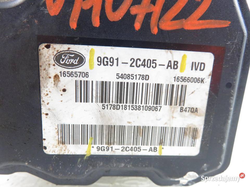 POMPA ABS FORD MONDEO IV Turnier BA7 9G912C405AB osobowe