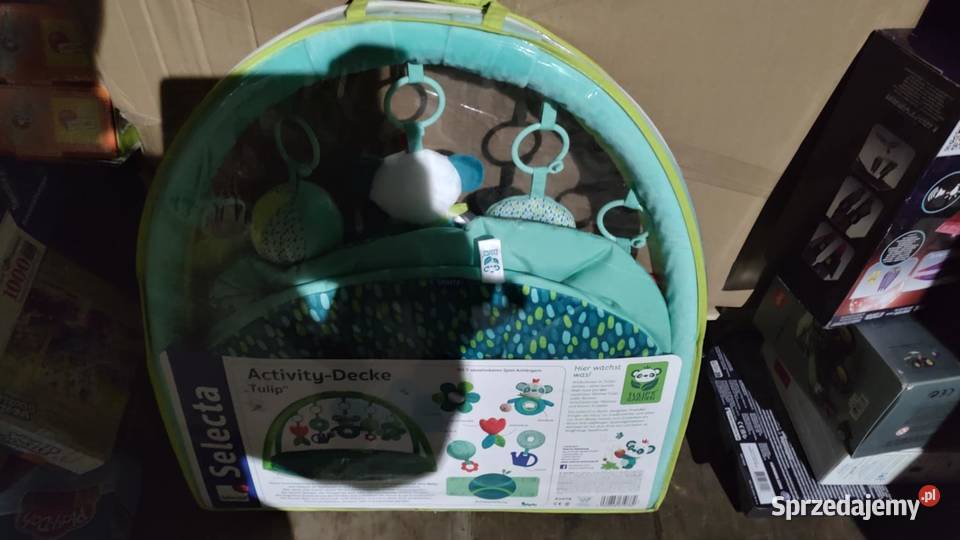 Mata edukacyjna Tulips Garden niemowląt 0