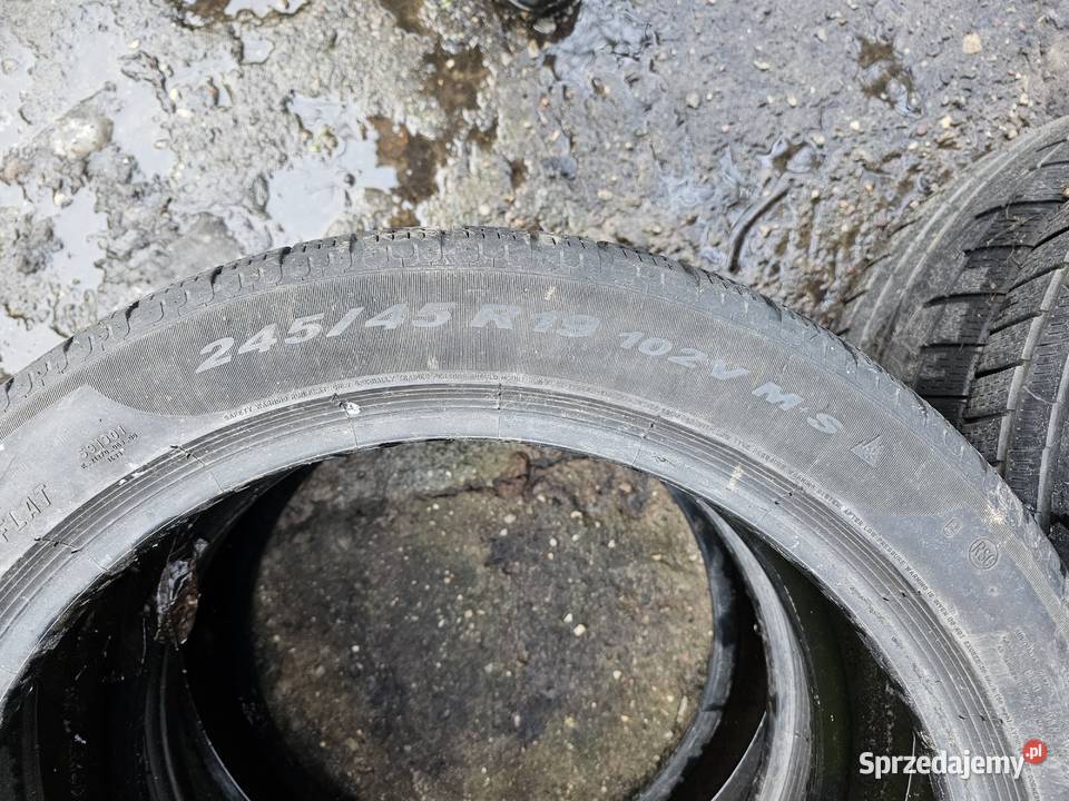 RUN FLAT SSR RSC 24545 R19 27540 R19 Pirelli Ostrów Wielkopolski